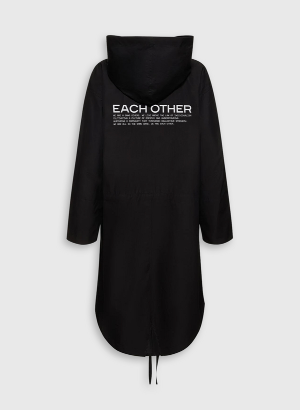 each other Each Other Parka Black