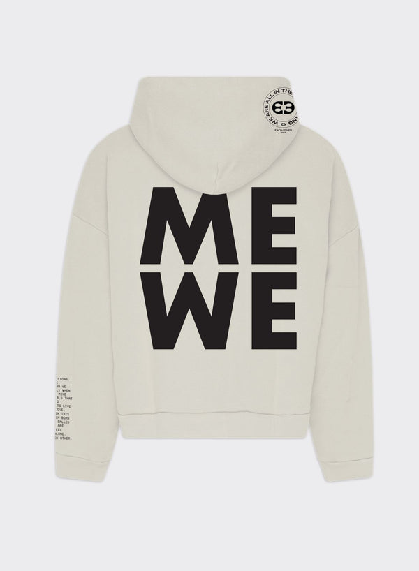 Each Other ME/WE Hoodie Off White