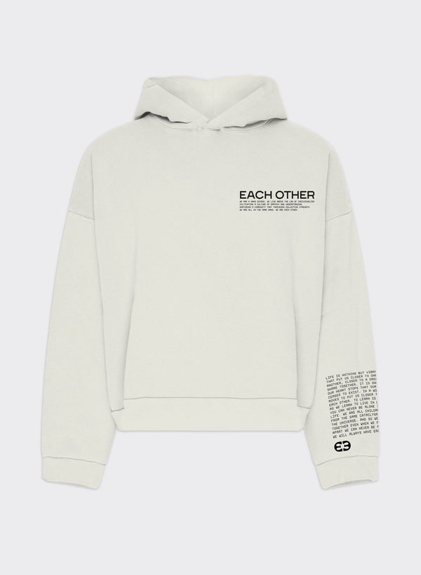 each other ME/WE Hoodie Off White