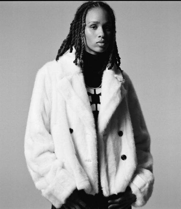 Each Other Short Mink Faux Fur Coat S