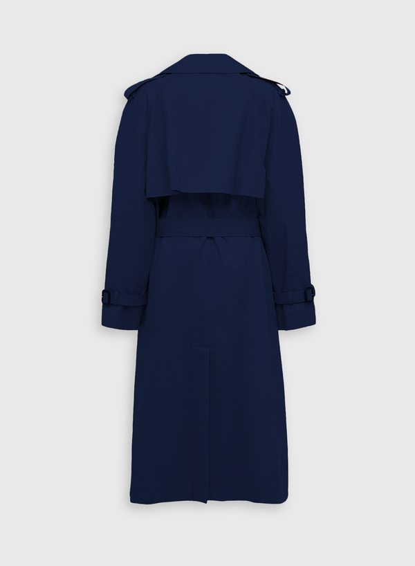 Each Other Trench Coat Navy
