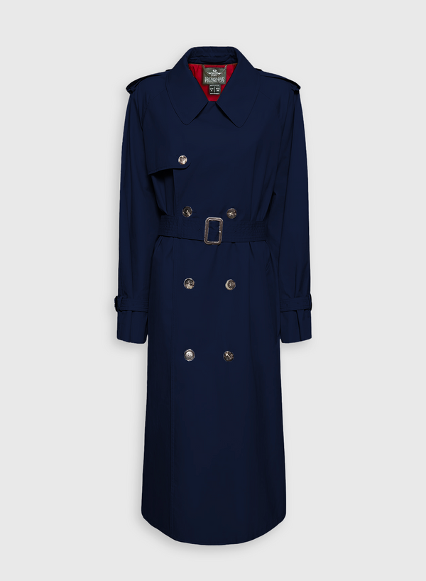 each other Trench Coat Navy