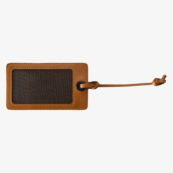 Eagle Creek Origin Series Leather Luggage Tag Tan