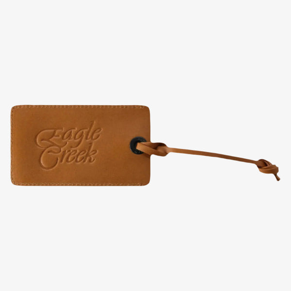 eagle creek Origin Series Leather Luggage Tag Tan