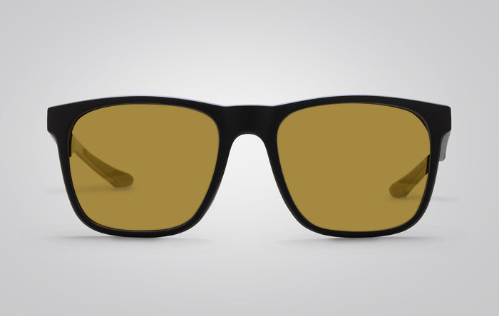 Eagle Eyes Blake Sunglasses Matte Black-Gray/Silver Mirror