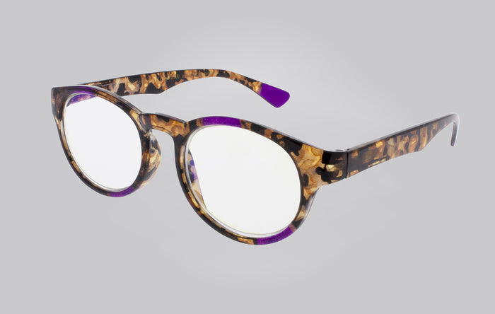 eagle eyes Blue Light Blocking Readers - Round P3 Round P3/Marble Stone