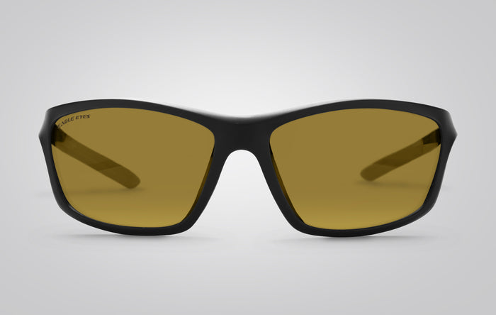 Eagle Eyes Breeze Sunglasses Matte Black-Gray/Silver Mirror