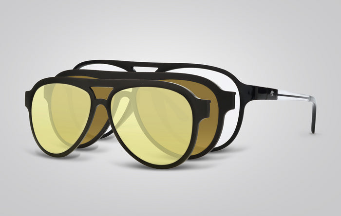 eagle eyes 3in1 Aviator Black