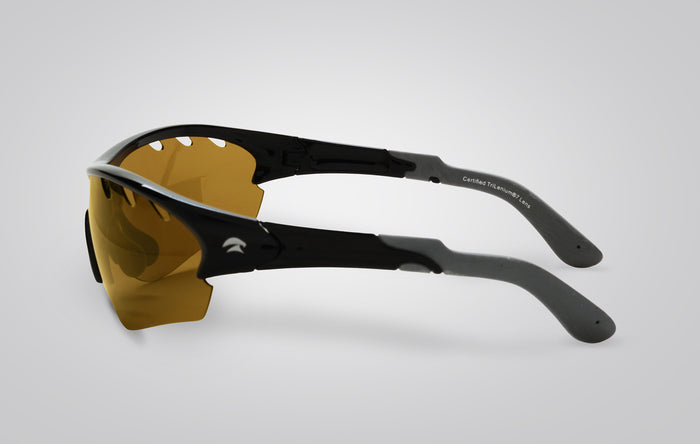 Eagle Eyes Ace Sunglasses Black/Silver Mirror