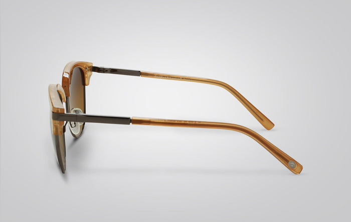 Eagle Eyes Blair Sunglasses Clear Amber-Gunmetal