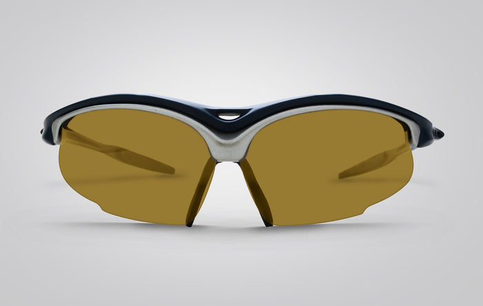 Eagle Eyes Bolt Sunglasses Matte Blue-Silver