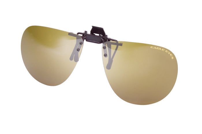 eagle eyes ClipOn Aviator Black