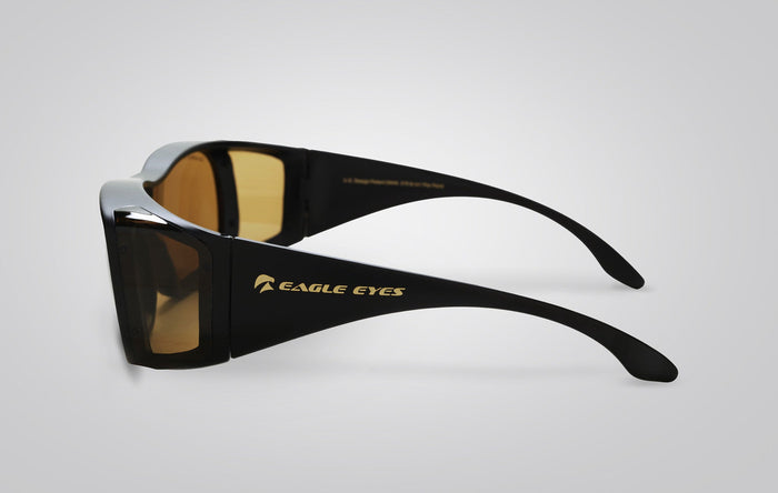 Eagle Eyes FitOn Full Frame Sunglasses Black