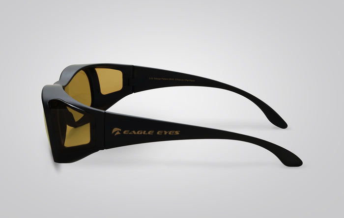 Eagle Eyes FitOn Sleek Sunglasses Black