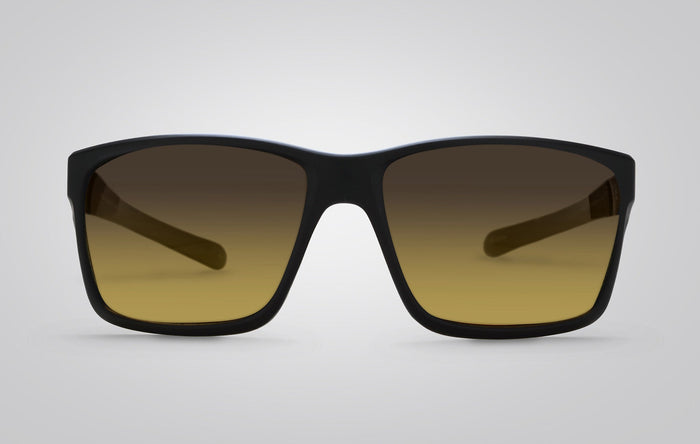 Eagle Eyes Flash Sunglasses Matte Black-Green