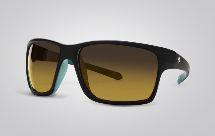 Eagle Eyes Flash Sunglasses Matte Black-Green