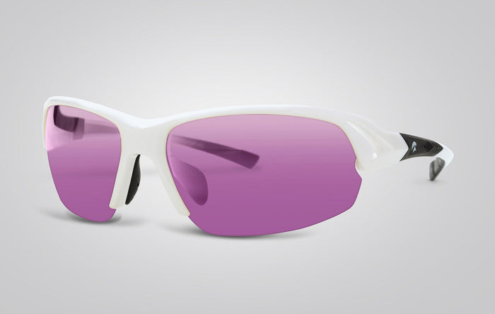 Eagle Eyes Force Sunglasses Black-Pink/Mirror
