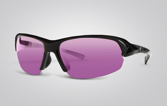 eagle eyes Force Sunglasses Black-Pink/Mirror