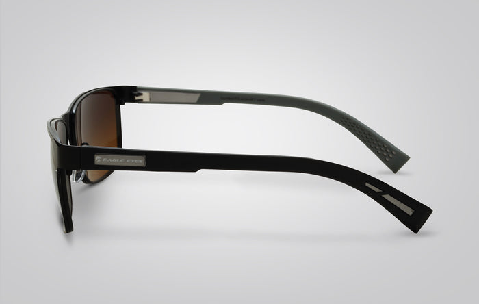 Eagle Eyes Lennox Sunglasses Matte Black/Gray