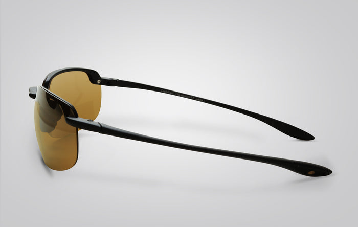 Eagle Eyes Trax Sunglasses Matte Black/Gold Mirror