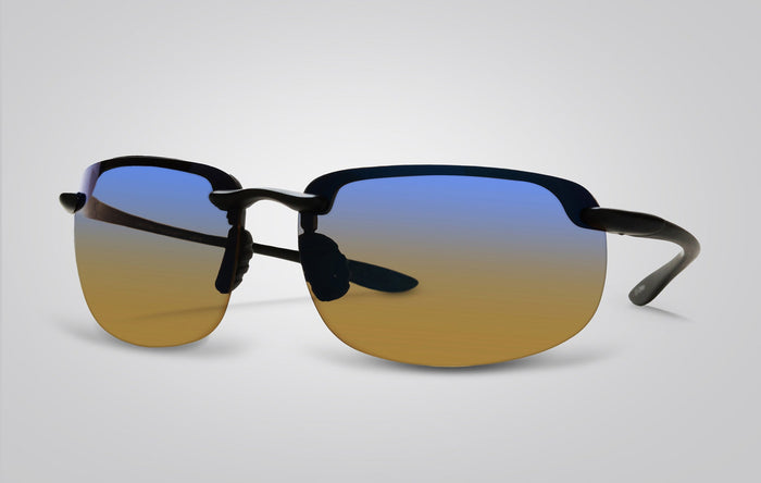 Eagle Eyes Trax Sunglasses Matte Black/Gold Mirror