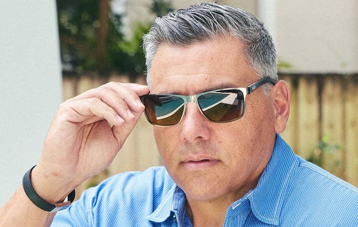 Eagle Eyes Element Sunglasses Matte Gunmetal/Silver Mirror