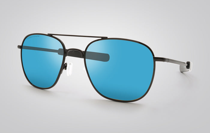Eagle Eyes Freedom Mirror Sunglasses Gunmetal/Blue Mirror