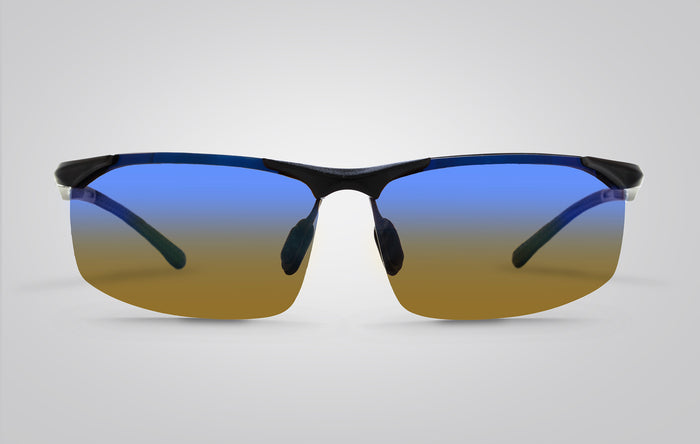 Eagle Eyes Triumph Sunglasses Matte Gunmetal/Blue Mirror