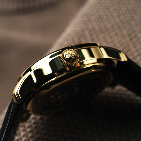 Earnshaw Automatic Black Gold