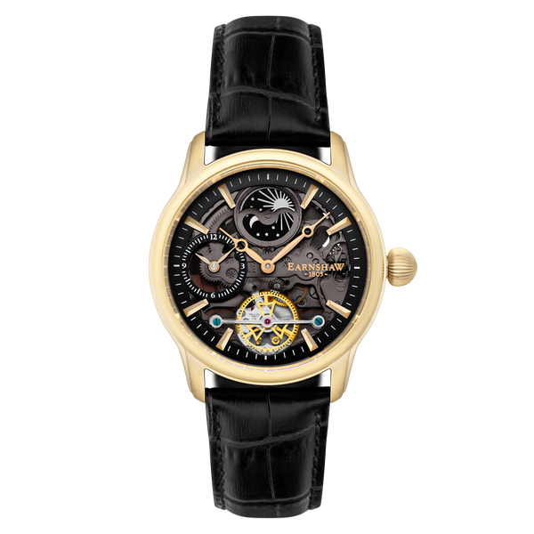 earnshaw Automatic Black Gold