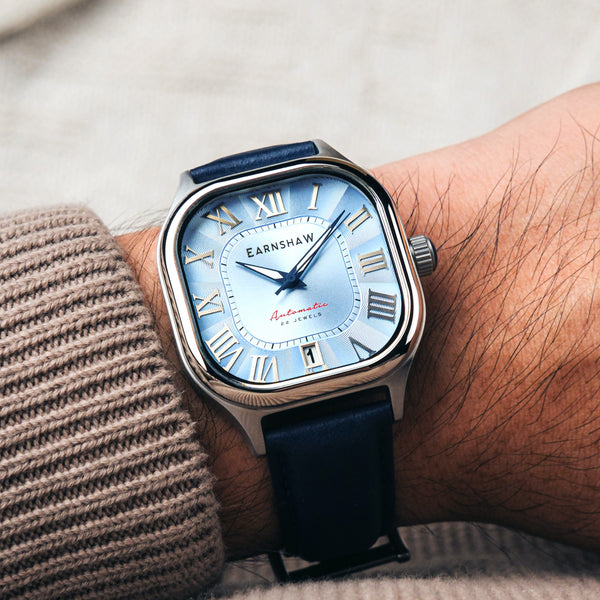 Earnshaw Automatic Blue Grey