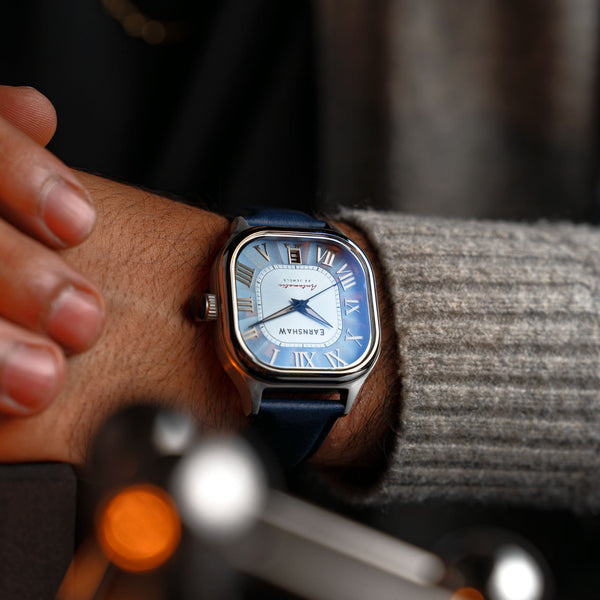 Earnshaw Automatic Blue Grey