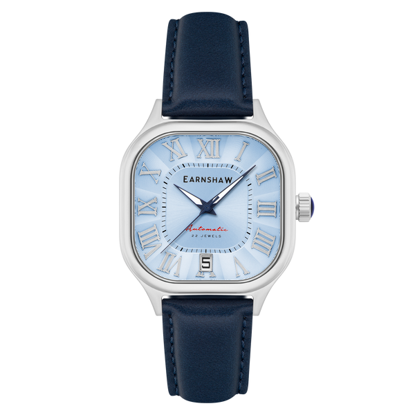 earnshaw Automatic Blue Grey