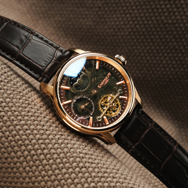 Earnshaw Automatic Cherry Brown