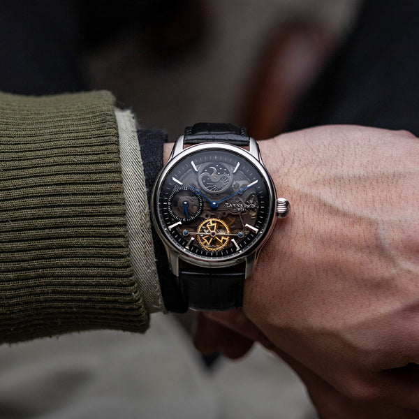 Earnshaw Automatic Clear Black