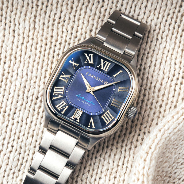 Earnshaw Automatic Lapis Blue
