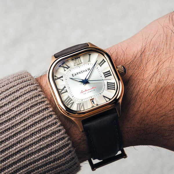 Earnshaw Automatic Silver Grey