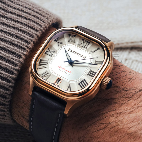 Earnshaw Automatic Silver Grey