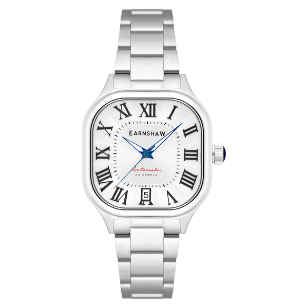 earnshaw Automatic Silver White