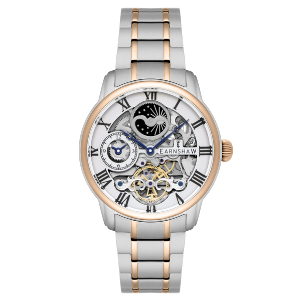 earnshaw Automatic Skeleton Copper Steel