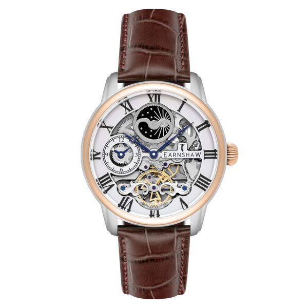 earnshaw Automatic Skeleton Fine Brown
