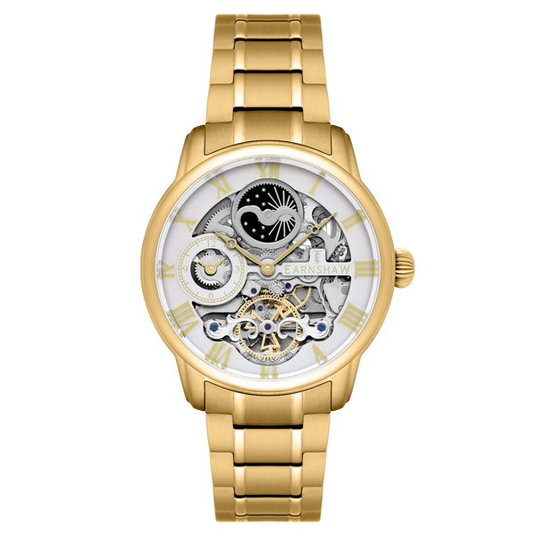 earnshaw Automatic Skeleton Ingot Gold