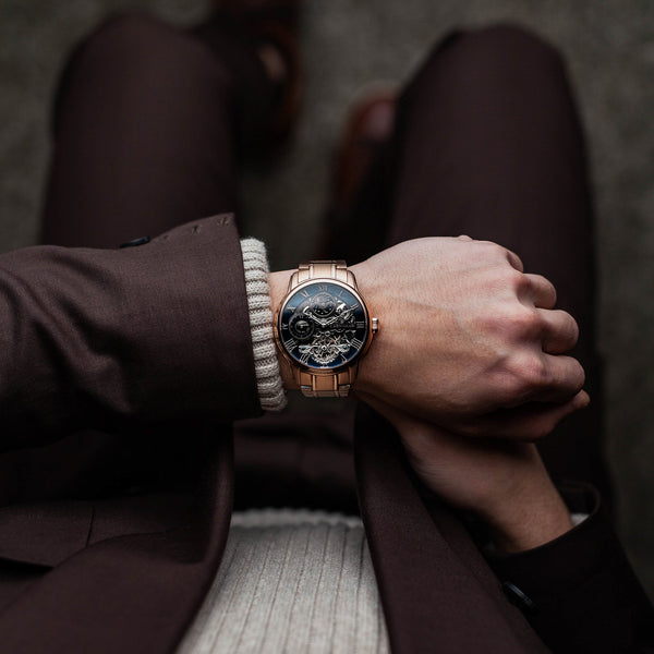 Earnshaw Automatic Skeleton True Copper