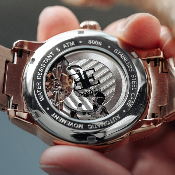 Earnshaw Automatic Skeleton True Copper