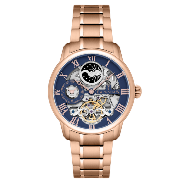 earnshaw Automatic Skeleton True Copper