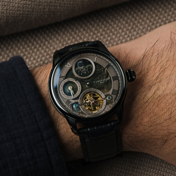 Earnshaw Automatic Stealth Black