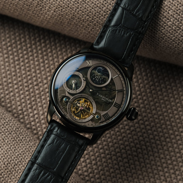 Earnshaw Automatic Stealth Black