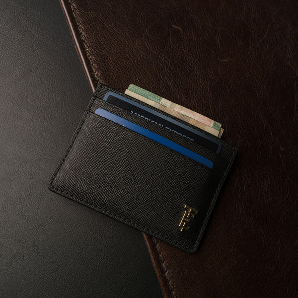 Earnshaw CARDHOLDER Obsidian Noir