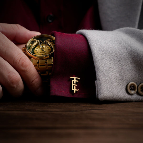Earnshaw CUFFLINKS Gold