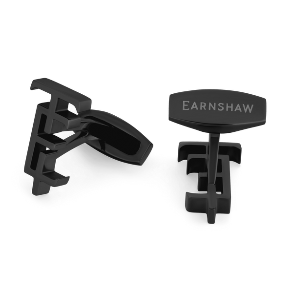 Earnshaw CUFFLINKS Gunmetal